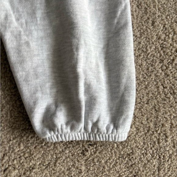 Joah Brown off white French terry white cotton jogger sweatpants size medium - Picture 5 of 15